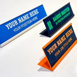 Customised Desk Sign